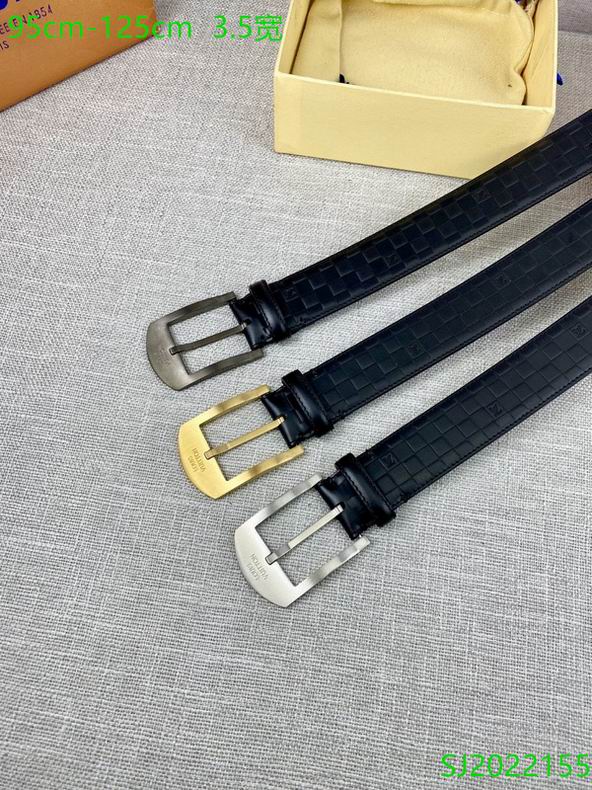 LV Belt 35mmX95-125cm 7D01